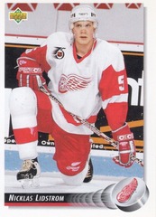 1992-93 Upper Deck Nicklas Lidstrom #178 Red Wings